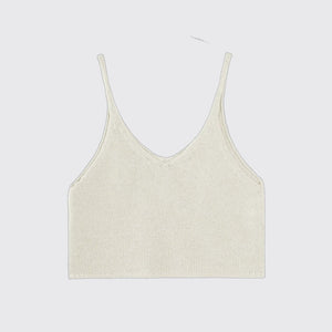 Gentle Knit V-Neck Vest