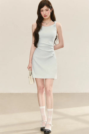 Gentle Twisted Strap Dress