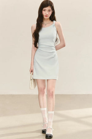 Gentle Twisted Strap Dress