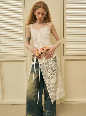 Geometric Patchwork Skirt