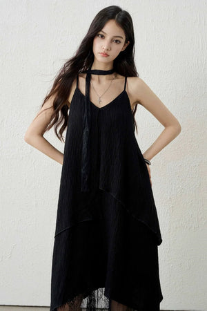 Ghost Lace Long Dress
