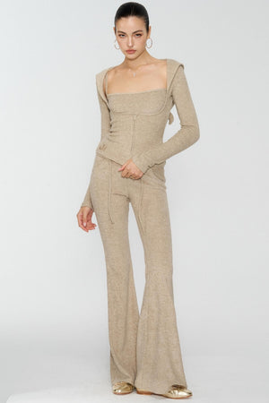 Girl Devil Horn Fleece Set-Up