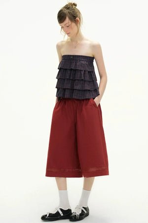 Glazed Sea Island Cropped Pants