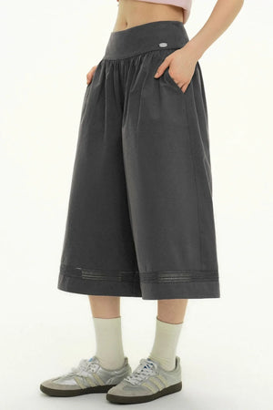 Glazed Sea Island Cropped Pants