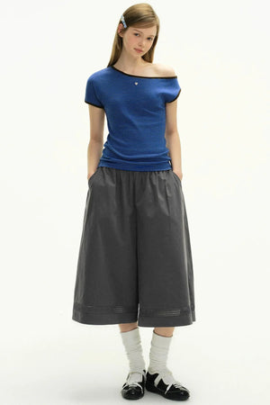 Glazed Sea Island Cropped Pants