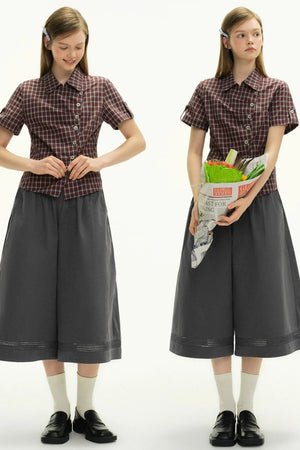 Glazed Sea Island Cropped Pants
