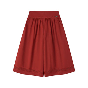 Glazed Sea Island Cropped Pants