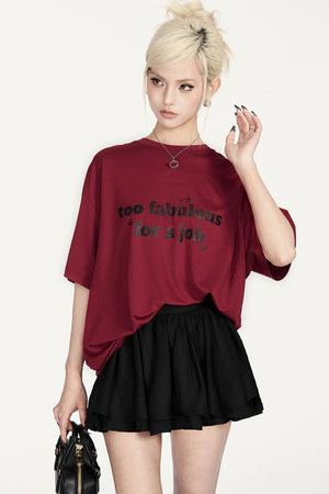 Glitter Street Loose T-Shirt