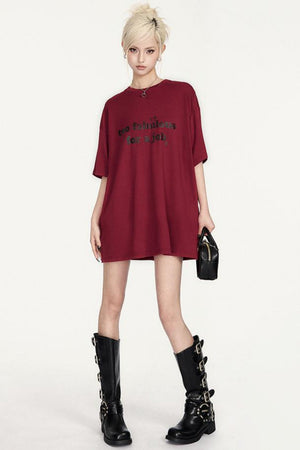 Glitter Street Loose T-Shirt