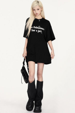 Glitter Street Loose T-Shirt