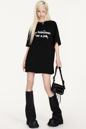 Glitter Street Loose T-Shirt