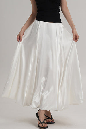 Glossy Umbrella Skirt