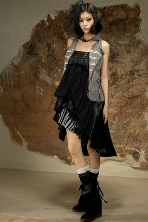 Gothic Sleeveless Halter Top