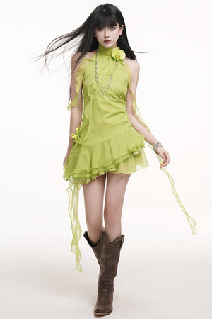 Green Summer Dress