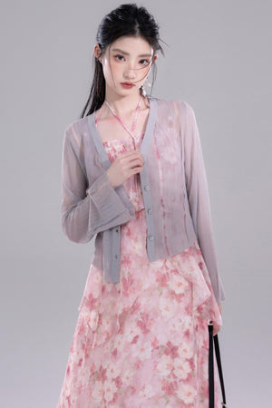 Halter Floral Dress