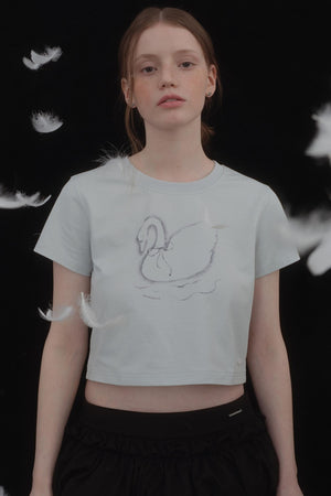 Hand-Painted Cotton Tee