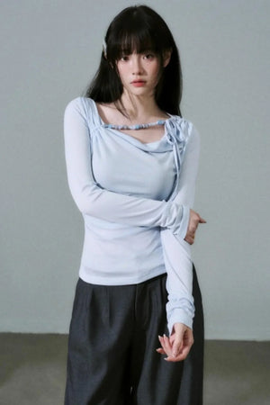 Handmade Beaded Tencel Top