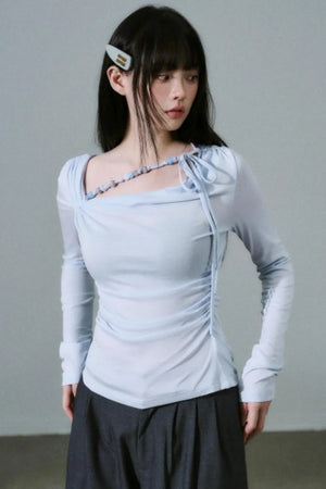 Handmade Beaded Tencel Top
