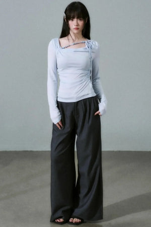 Handmade Beaded Tencel Top