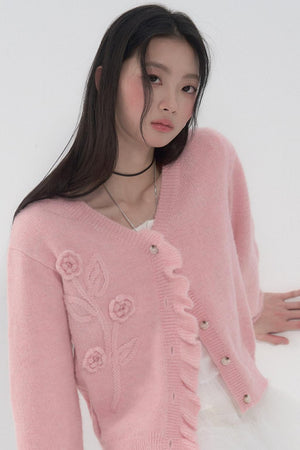 Handmade Crochet Knit Cardigan