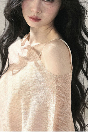 Hazy Mist Off-Shoulder Top Set-Up