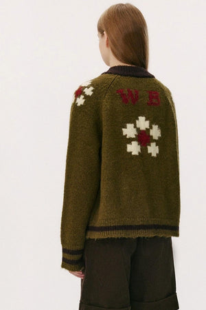 Heart Pony Knitted Cardigan