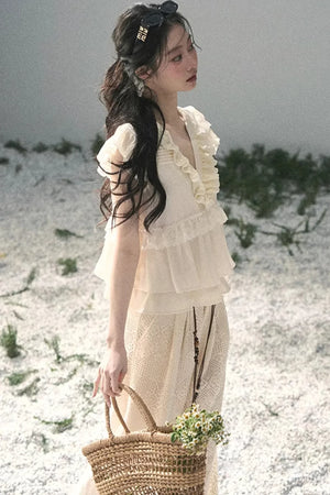 Heartlight Ruffled Blouse