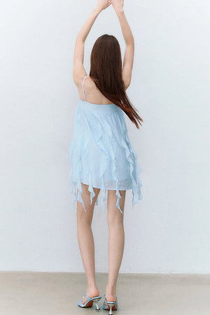 Heavy Beaded Acetate Dress