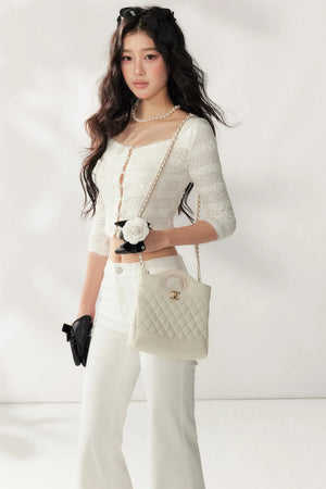 Heavy Beaded Lace Cardigan