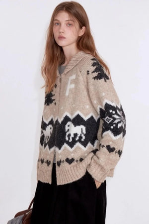 Heavy-Duty Fair Isle Sweater