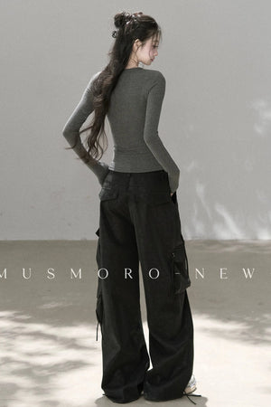 Heavy-Duty Leather Workwear Pants