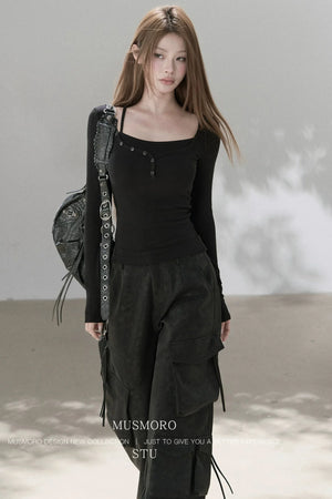 Heavy-Duty Leather Workwear Pants
