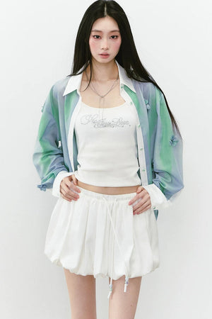 Heavy Floral Sun-Protective Shirt
