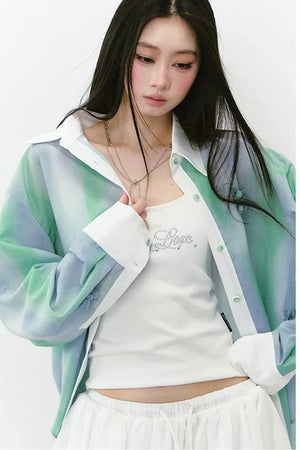 Heavy Floral Sun-Protective Shirt