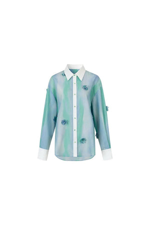 Heavy Floral Sun-Protective Shirt