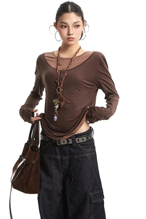 Henry Fake Two-Piece Sweater