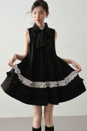 Hepburn Black Lace Dress