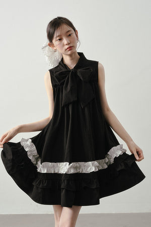 Hepburn Black Lace Dress