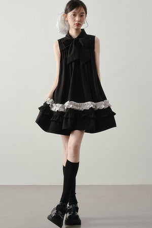 Hepburn Black Lace Dress