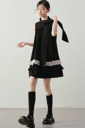 Hepburn Black Lace Dress
