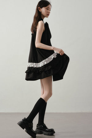 Hepburn Black Lace Dress