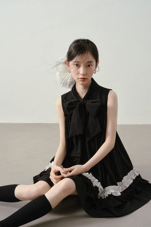 Hepburn Black Lace Dress
