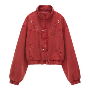 High Casual Cargo Jacket