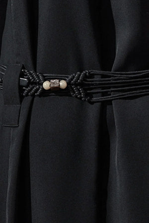 High-End Black Long Dress