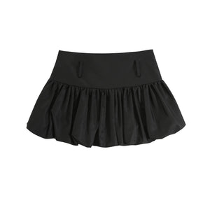 High-End Satin Bud-Style Skirt