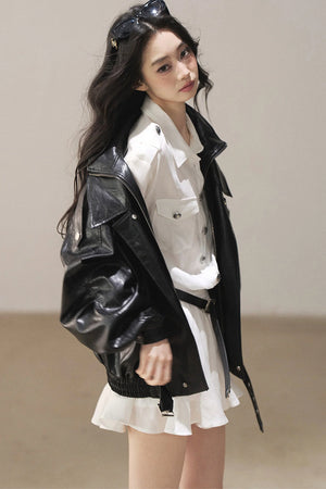 High-Fashion Shirt Dress Set-Up
