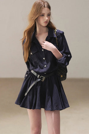 High-Fashion Shirt Dress Set-Up