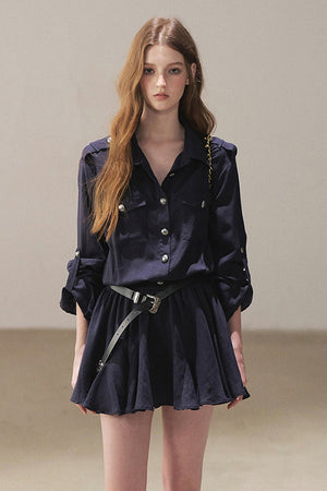 High-Fashion Shirt Dress Set-Up