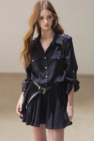 High-Fashion Shirt Dress Set-Up