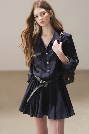 High-Fashion Shirt Dress Set-Up